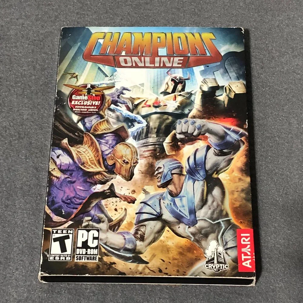 Atari Champions Online PC DVD ROM Video Game 2009